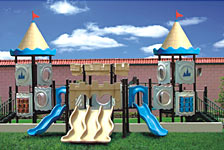 MULTI OUTDOOR PLAYGROUND SYSTEM