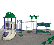 MULTI OUTDOOR PLAYGROUND SYSTEM