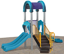 MULTI OUTDOOR PLAYGROUND SYSTEM