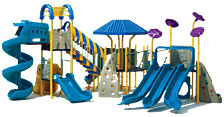 Multi Outdoor Playground System 