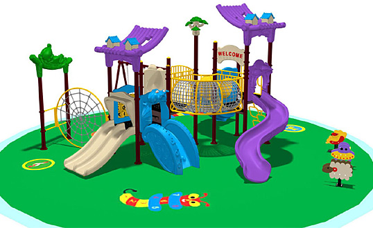 MULTI OUTDOOR PLAYGROUND SYSTEM