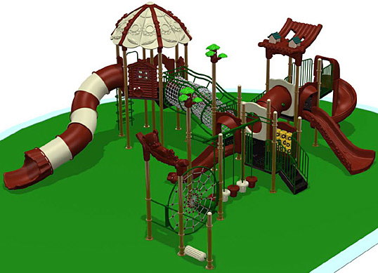 MULTI OUTDOOR PLAYGROUND SYSTEM